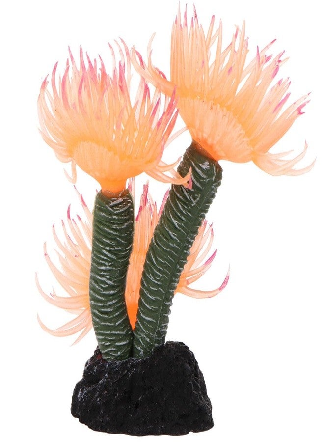 POPETPOP Simulated Coral Aquarium Decor Fish Tank Ornament Artificial Coral for Aquatic Pets Durable Resin 3.15 Inch - Image 1